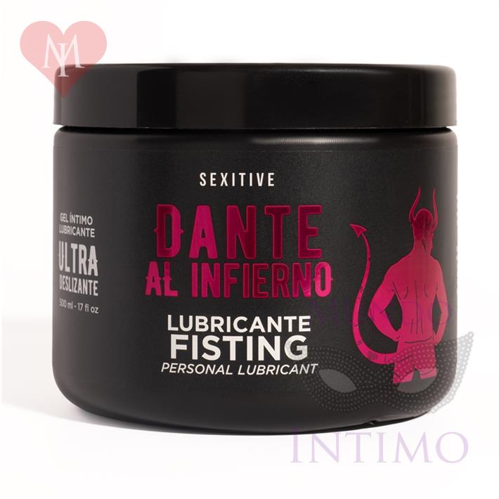 Lubricante fisting ultradeslizante Dante al Infierno 500 ml.